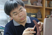 紫砂艺人史小明，正高级工艺美术师