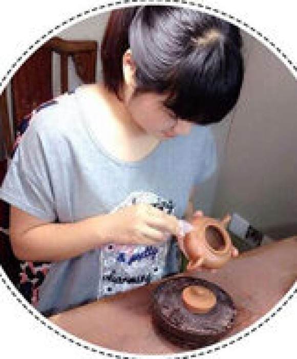 紫砂艺人吴文彩，工艺美术员
