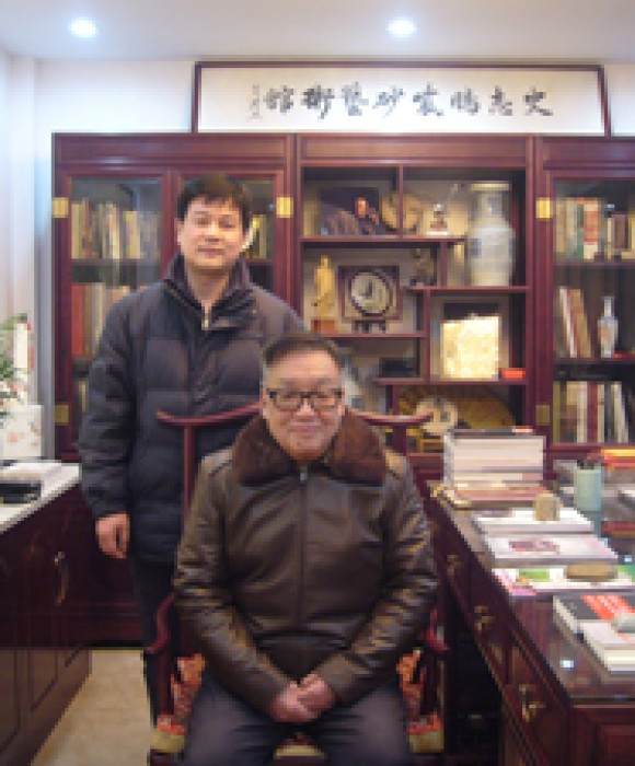 紫砂艺人吴立峰，高级工艺美术师