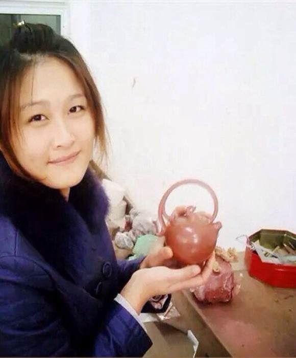 紫砂艺人姜婷，工艺美术师