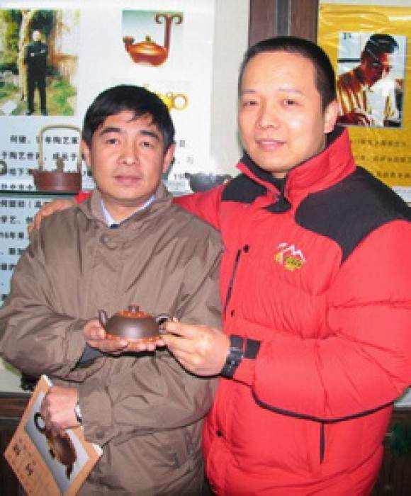 紫砂艺人孙旭，助理工艺美术师