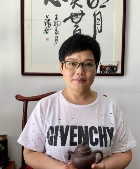 紫砂艺人张敏，工艺美术师