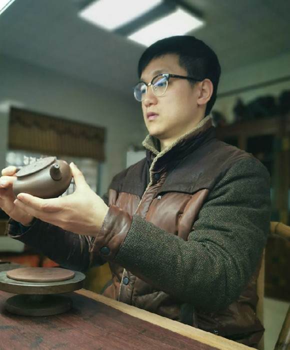 紫砂艺人徐帅，工艺美术师