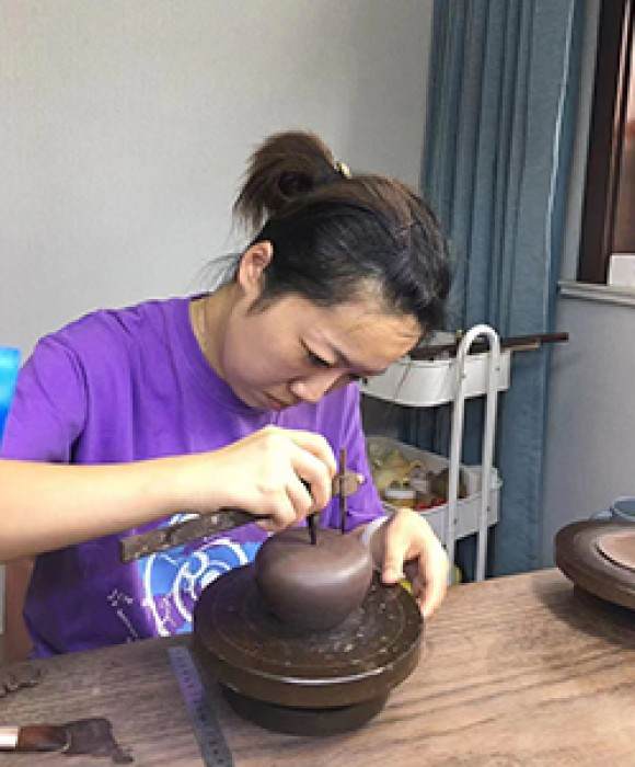 紫砂艺人徐莉，民间实力派