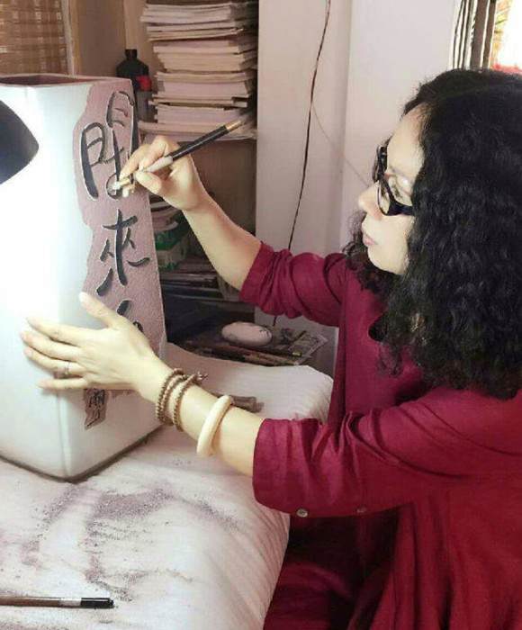 紫砂艺人戴敏，工艺美术师