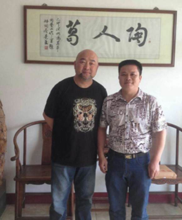 紫砂艺人林庭顺，助理工艺美术师