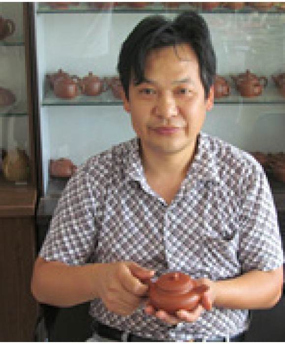 紫砂艺人柴建新，民间实力派