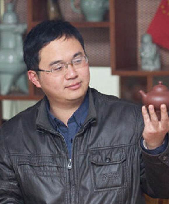 紫砂艺人毛恒骏，助理工艺美术师