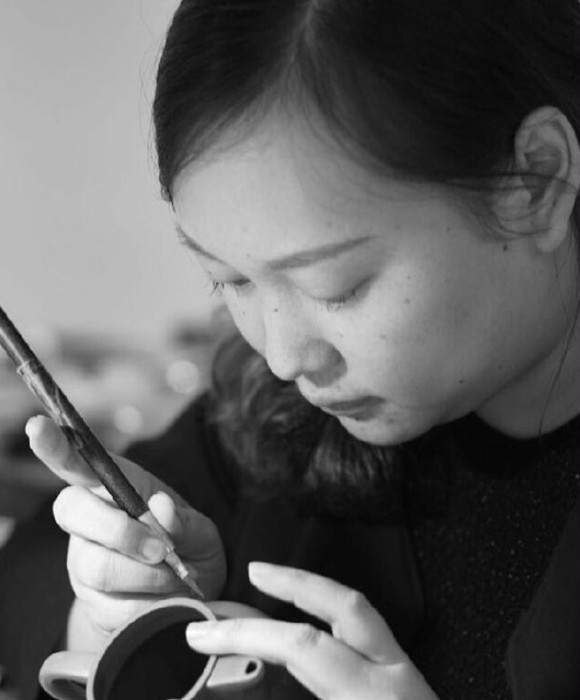 紫砂艺人汪文婷，工艺美术师
