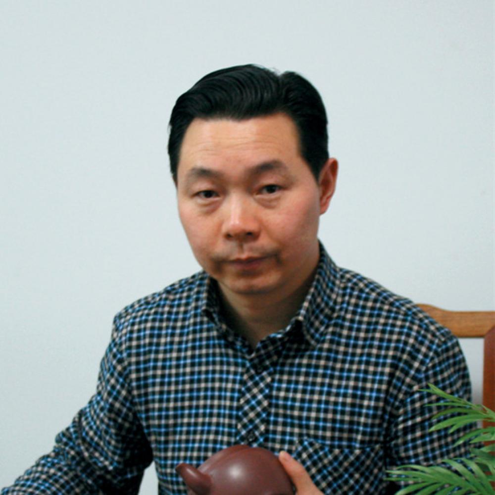 紫砂艺人沈晓平，正高级工艺美术师