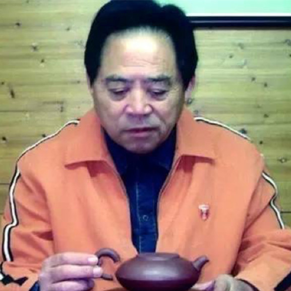 紫砂艺人沈汉生，正高级工艺美术师