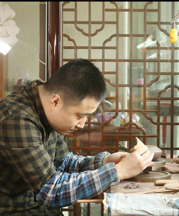 紫砂艺人程晗，工艺美术师