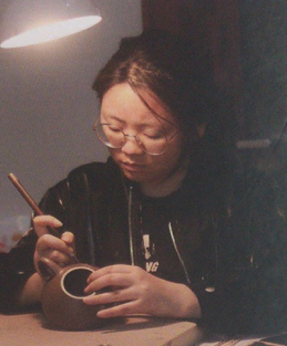 紫砂艺人程露，工艺美术师
