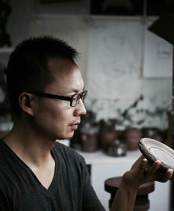 紫砂艺人翟亚博，高级工艺美术师