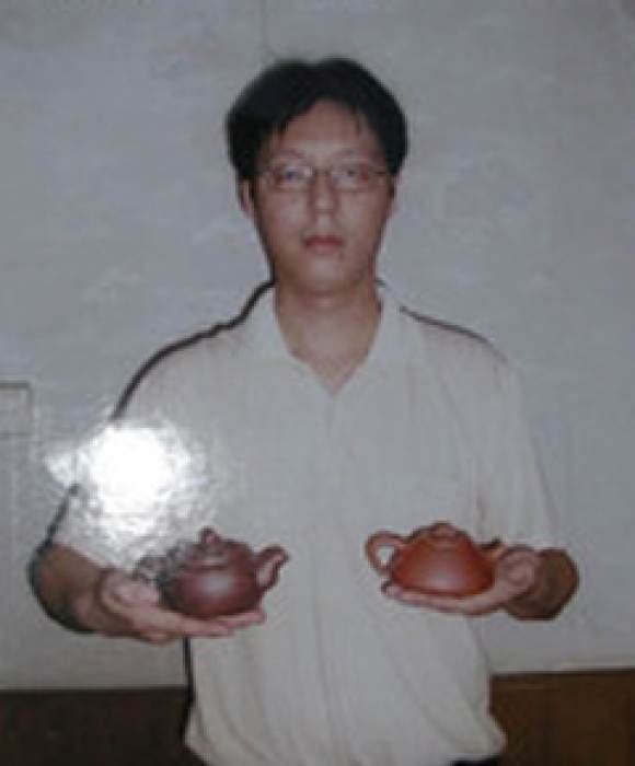 紫砂艺人蔡军昌，工艺美术师