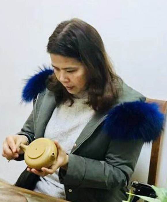紫砂艺人许叶，工艺美术师