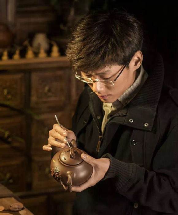 紫砂艺人钱超，工艺美术师