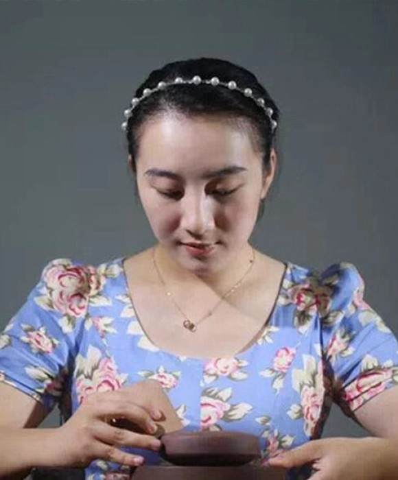紫砂艺人陈叶，工艺美术师